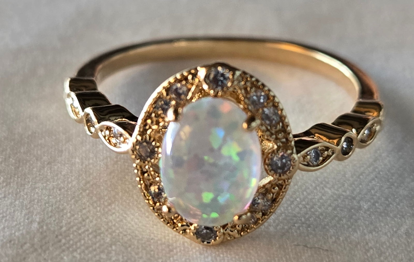 Gold Opal Ring (1 of 1)