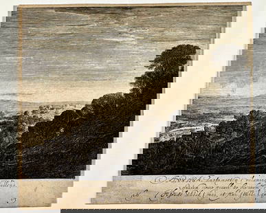 Hendrick GOUDT (Dutch, 1582/88-1630/48) after Adam Elsheimer: Hendrick GOUDT (Dutch, 1582/88-1630/48) Aurora, Landscape at Down (1613). Etching. Dimensions 6 x 6 2/3 inches (15 x 17 cm).