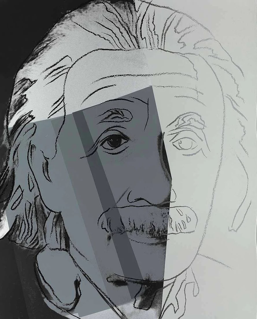 Warhol Andy, FS.II 229 ALBERT EINSTEIN, from Ten Portraits of Jews of Twentieth Century, 1980 (1 of 1)