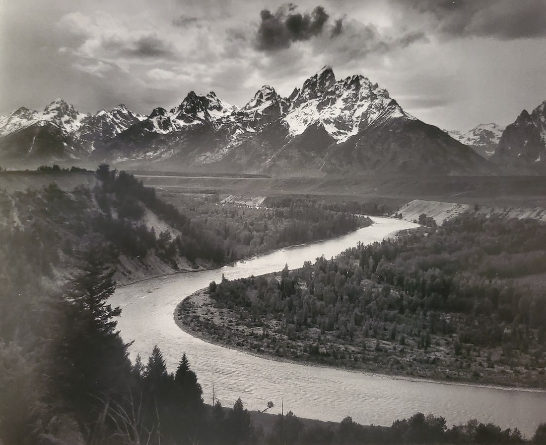 Ansel Adams, The Tetons and the Snake River, Grand Teton National Park, Wyoming, 1942: Photographer: Ansel Adams (American, 1902 - 1984) - Internationally renowned American photographer. One of the most influential artists in photographic history. Title: The Tetons and the Snake River, 