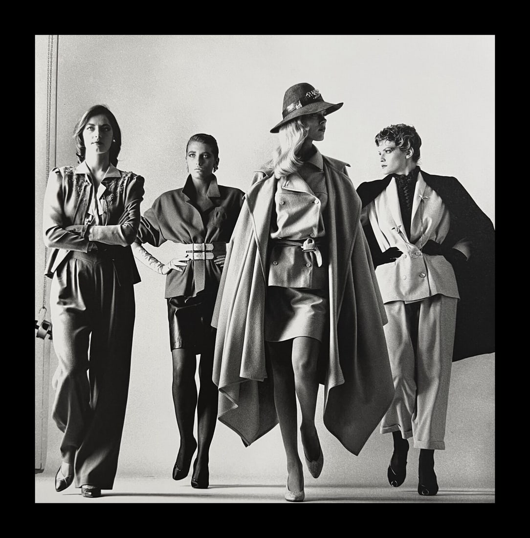 Helmut Newton, Sie Kommen, Paris, (Dressed), 1981: Photographer: Helmut Newton (Germany, 1920 - 2004) - best known for his erotically charged highly stylized images, Helmut Newton was one of the most influential fashion photographers of all time. Titl