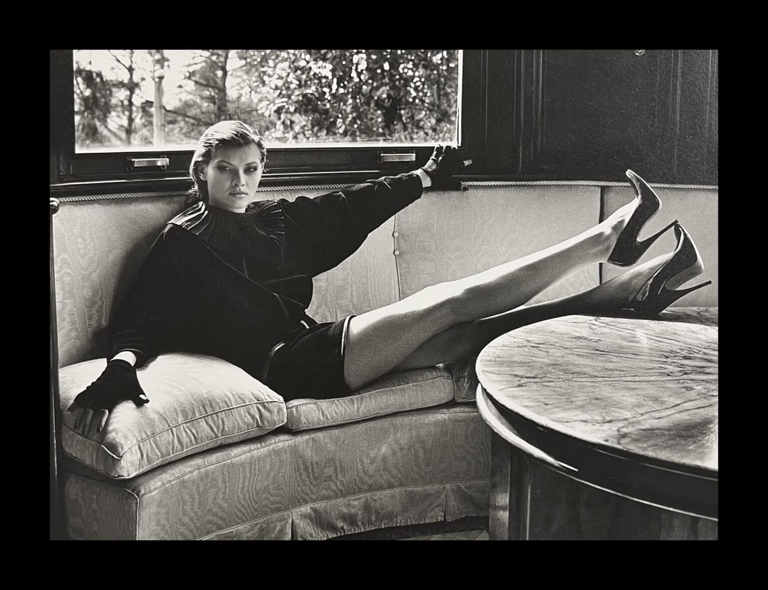 Helmut Newton, Big Nude, Brescia, 1981: Photographer: Helmut Newton (Germany, 1920 - 2004) - best known for his erotically charged highly stylized images, Helmut Newton was one of the most influential fashion photographers of all time. Titl