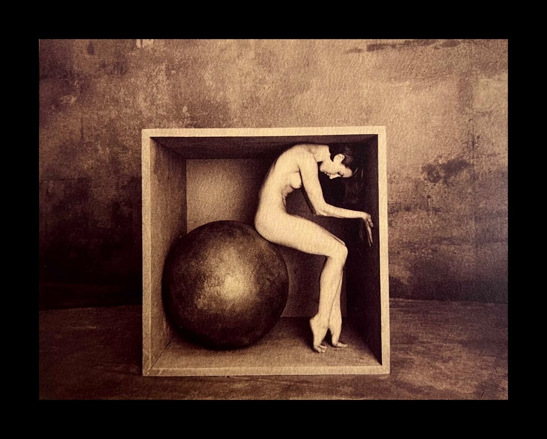Marc Lagrange, Ashley Wright, Royal Ballet Of Flanders, 2012: Photographer: Marc Lagrange was a Belgian photographer known for his nude portraits of female figures. Lagrange created dream-like and fantastical narrative pictures populated by beautiful nudes that 
