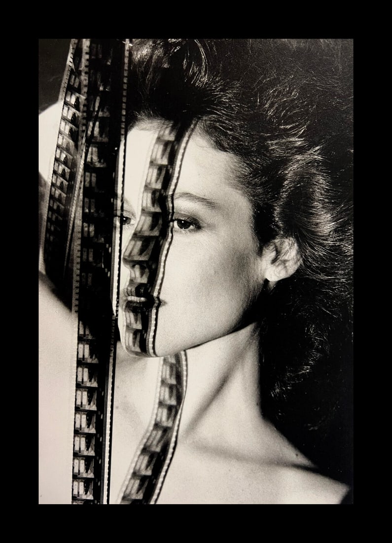 Helmut Newton, Sigourney Weaver in drag, Los Angeles, 1983 (1 of 1)