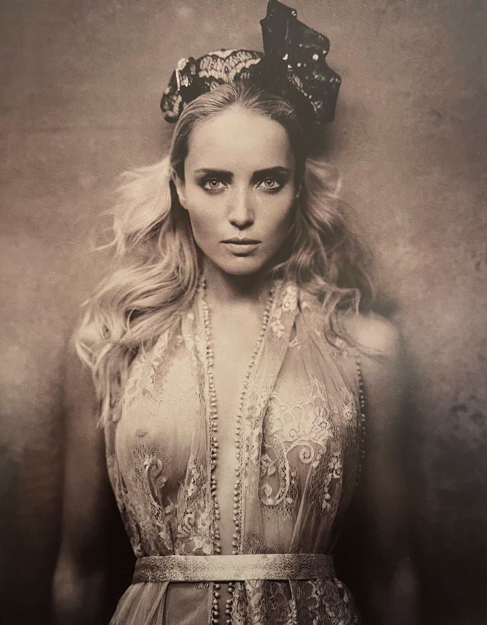 Marc Lagrange - Christiana II, 2012: Photographer: Marc Lagrange was a Belgian photographer known for his nude portraits of female figures. Lagrange created dream-like and fantastical narrative pictures populated by beautiful nudes that 