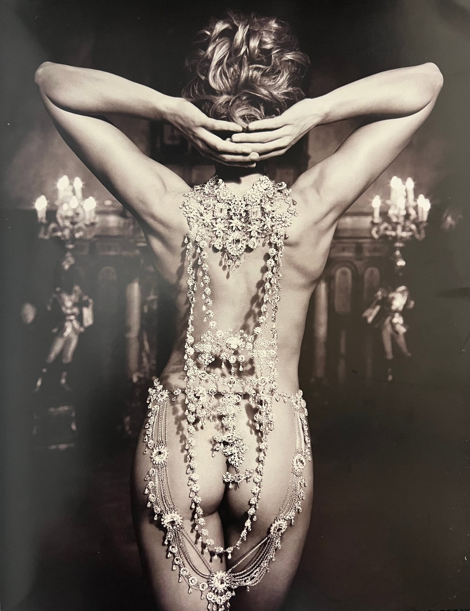 MARC LAGRANGE - MILLIONAIRE WOMAN, 2009: Photographer: Marc Lagrange was a Belgian photographer known for his nude portraits of female figures. Lagrange created dream-like and fantastical narrative pictures populated by beautiful nudes that 