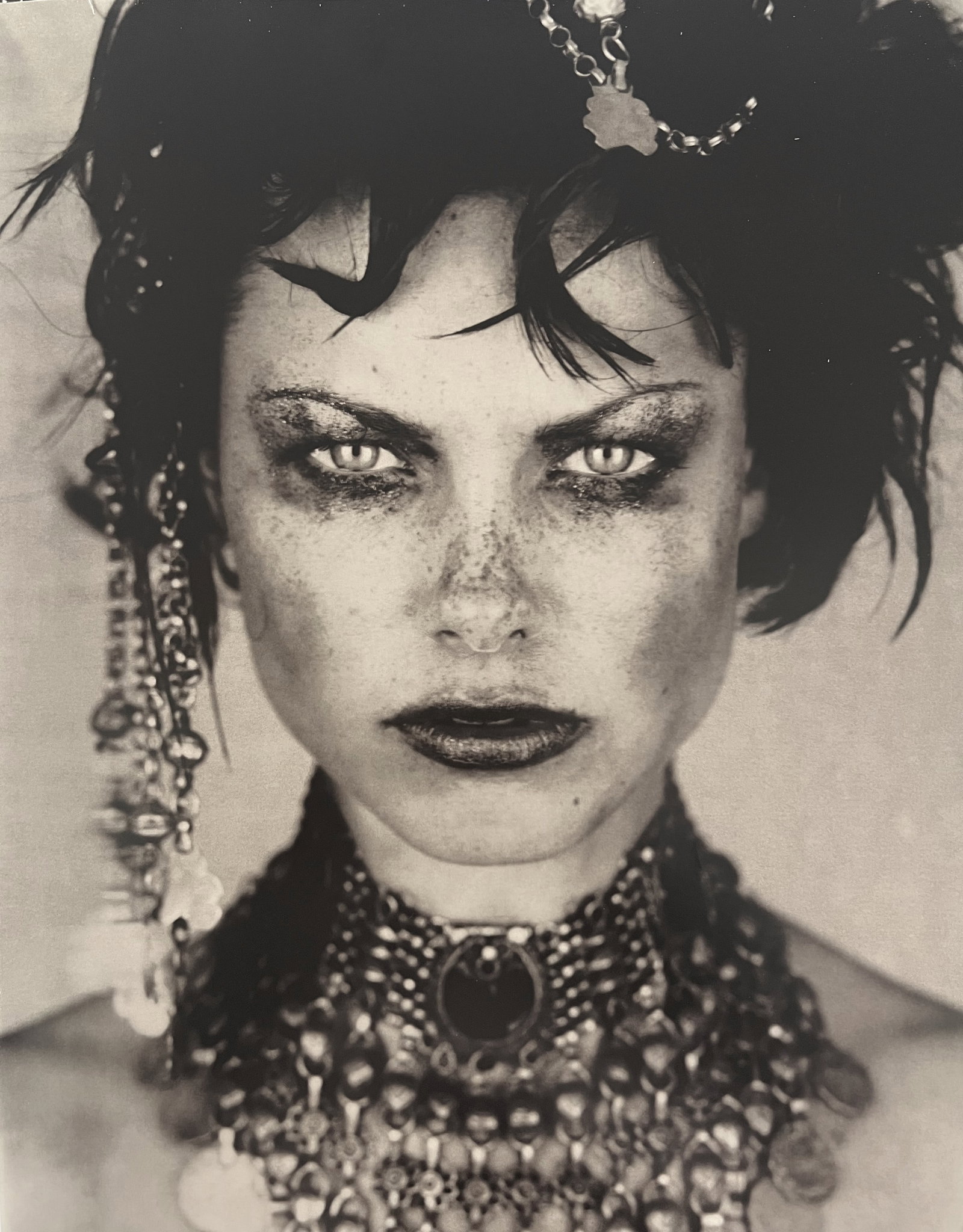 Marc Lagrange, Bonne The Face, 2000: Photographer: Marc Lagrange was a Belgian photographer known for his nude portraits of female figures. Lagrange created dream-like and fantastical narrative pictures populated by beautiful nudes that 
