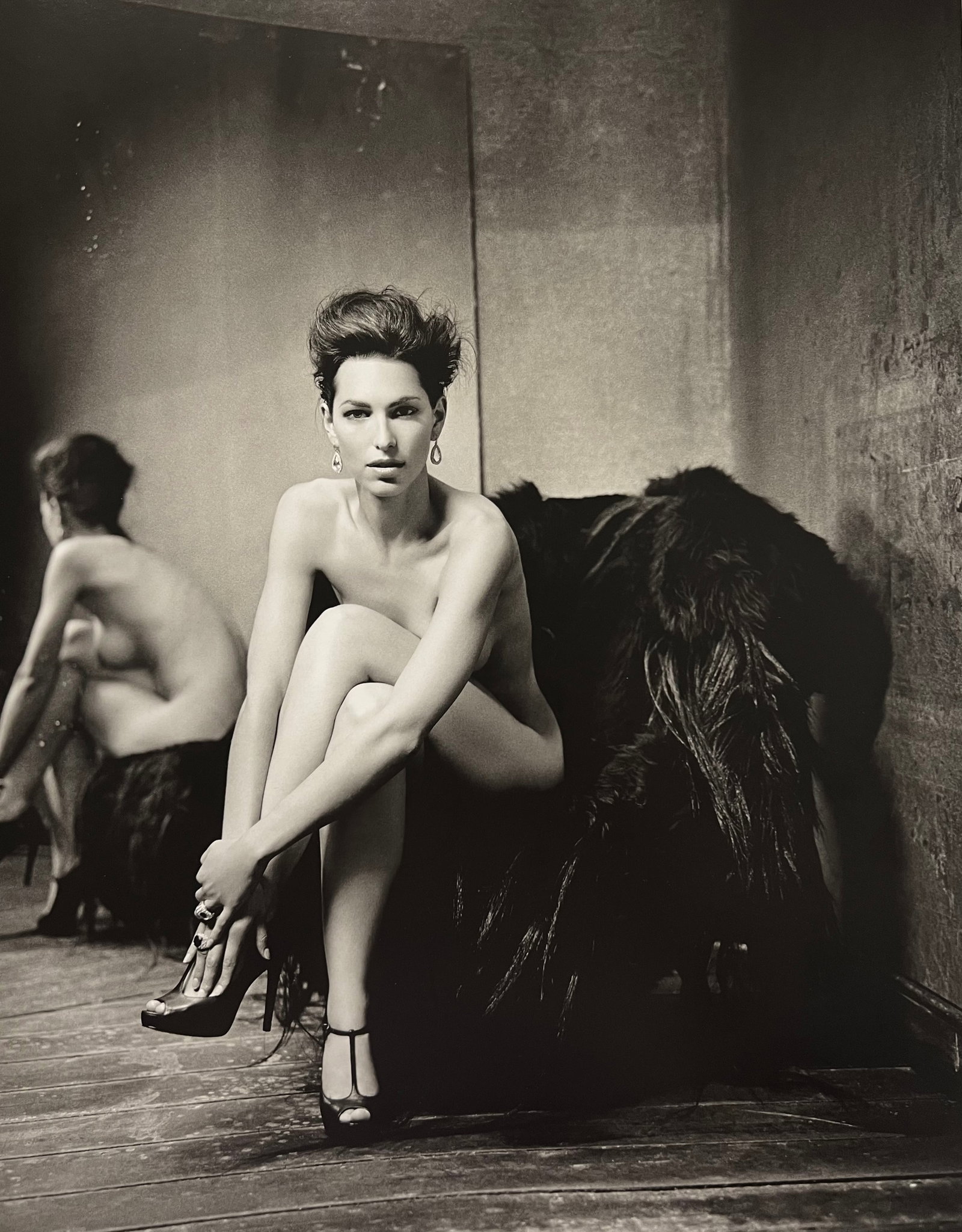 Marc Lagrange, Idylle Parisienne, 2012: Photographer: Marc Lagrange was a Belgian photographer known for his nude portraits of female figures. Lagrange created dream-like and fantastical narrative pictures populated by beautiful nudes that 