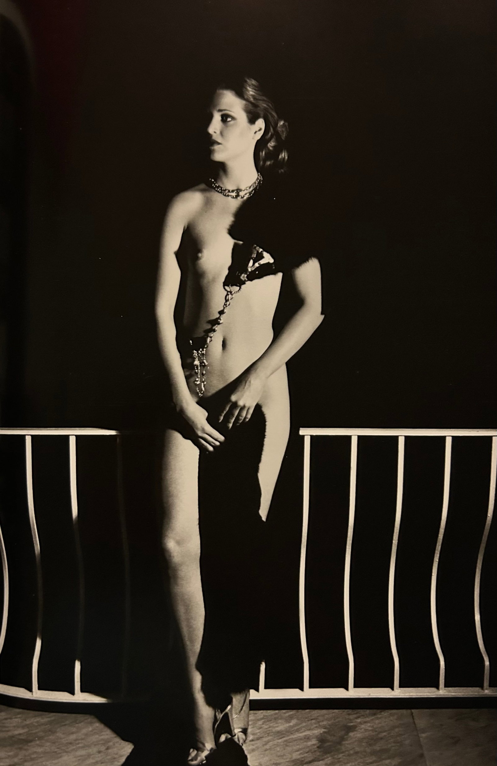 Helmut Newton, Capri at night, Italian Vogue, 1977: Photographer: Helmut Newton (Germany, 1920 - 2004) - best known for his erotically charged highly stylized images, Helmut Newton was one of the most influential fashion photographers of all time. Titl
