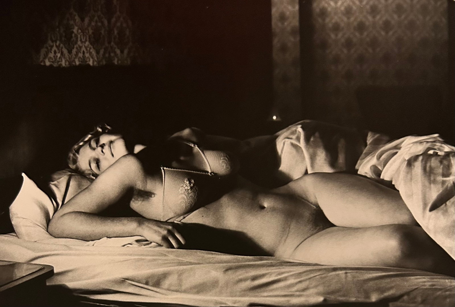 Helmut Newton, Berlin, Nude, 1977: Photographer: Helmut Newton (Germany, 1920 - 2004) - best known for his erotically charged highly stylized images, Helmut Newton was one of the most influential fashion photographers of all time. Titl