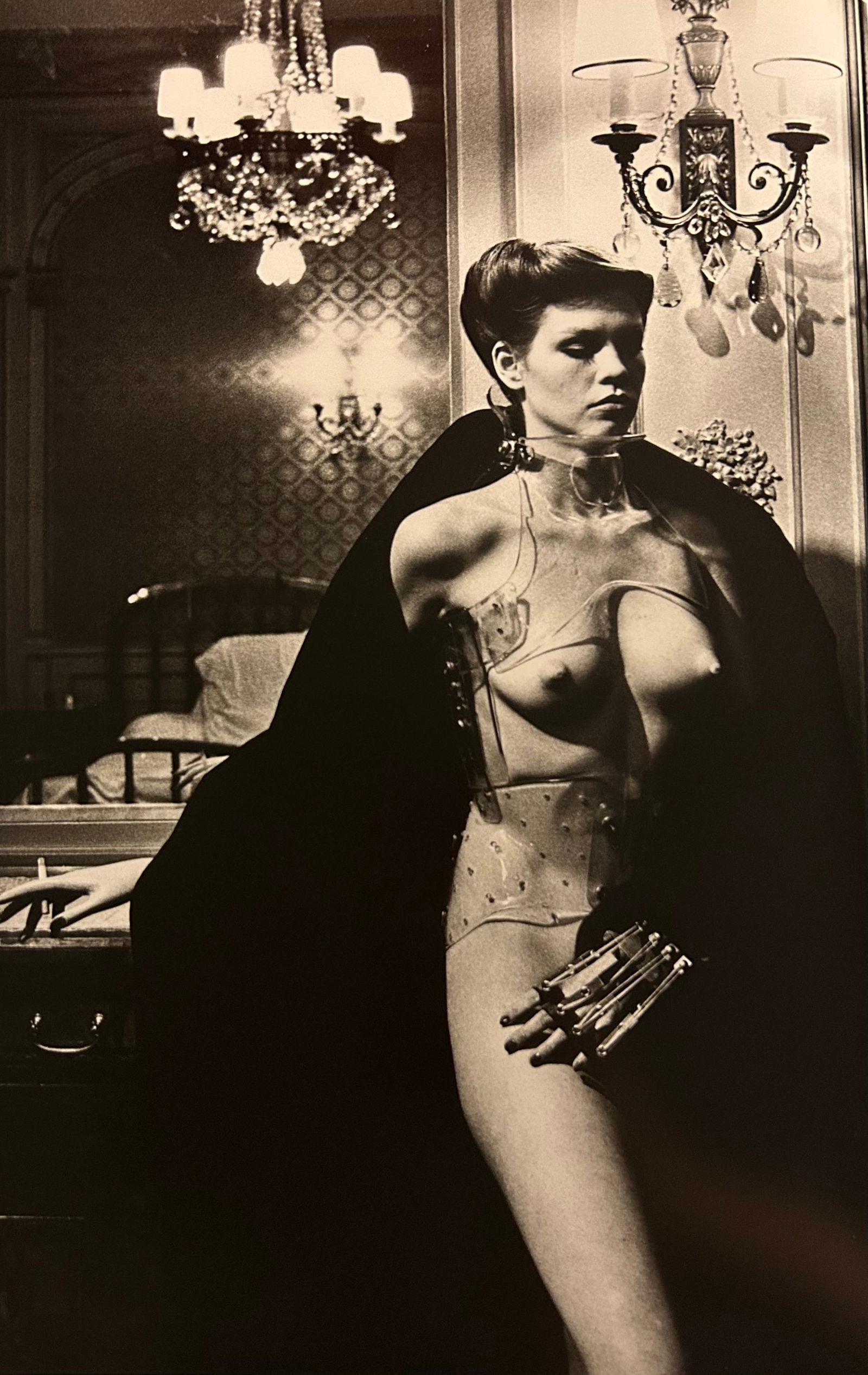 Helmut Newton, Jane Kirby, Avenue Kleber, Paris 1977 (1 of 1)