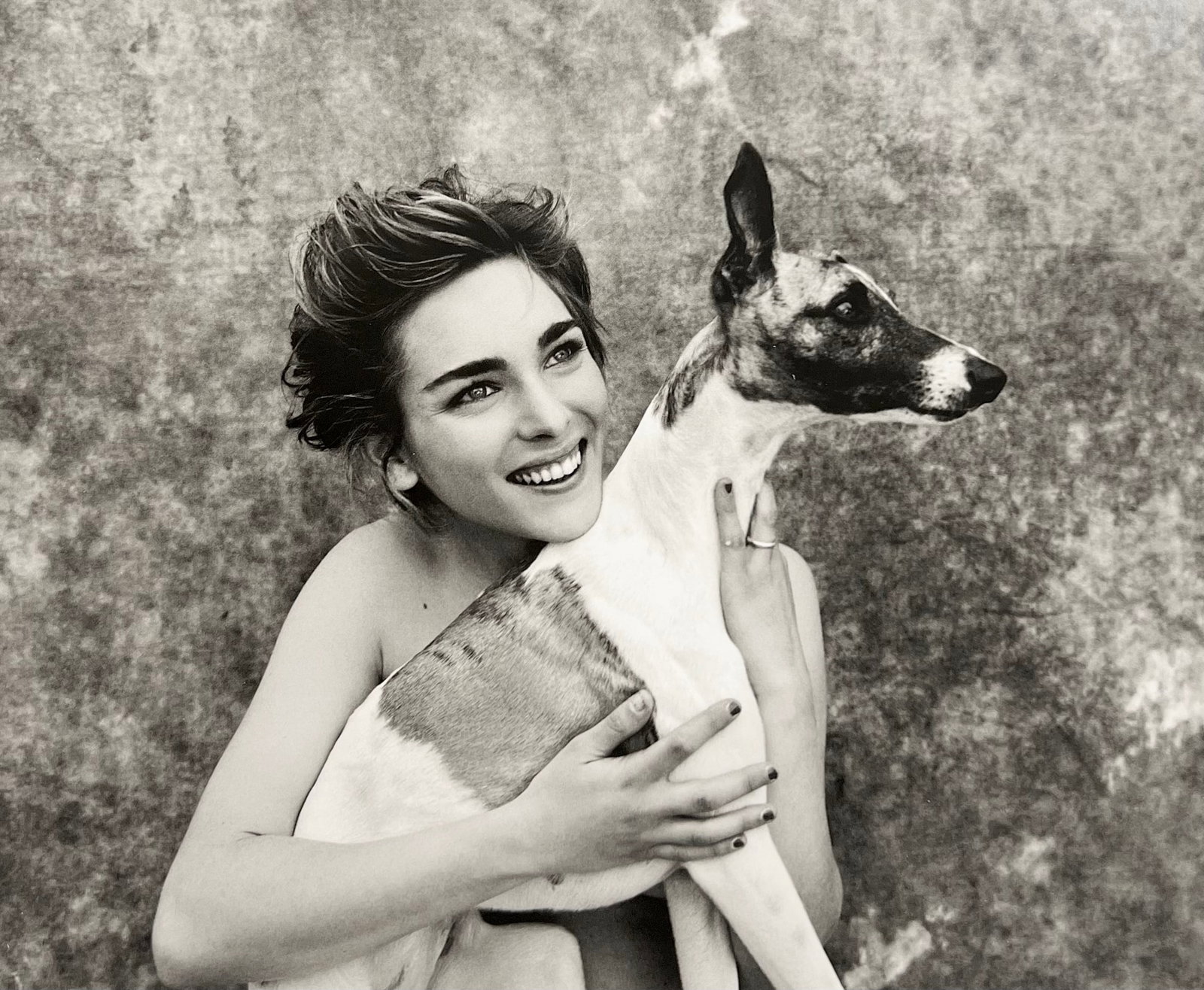 Marc Lagrange, God-Dog, 2000's: Photographer: Marc Lagrange was a Belgian photographer known for his nude portraits of female figures. Lagrange created dream-like and fantastical narrative pictures populated by beautiful nudes that 