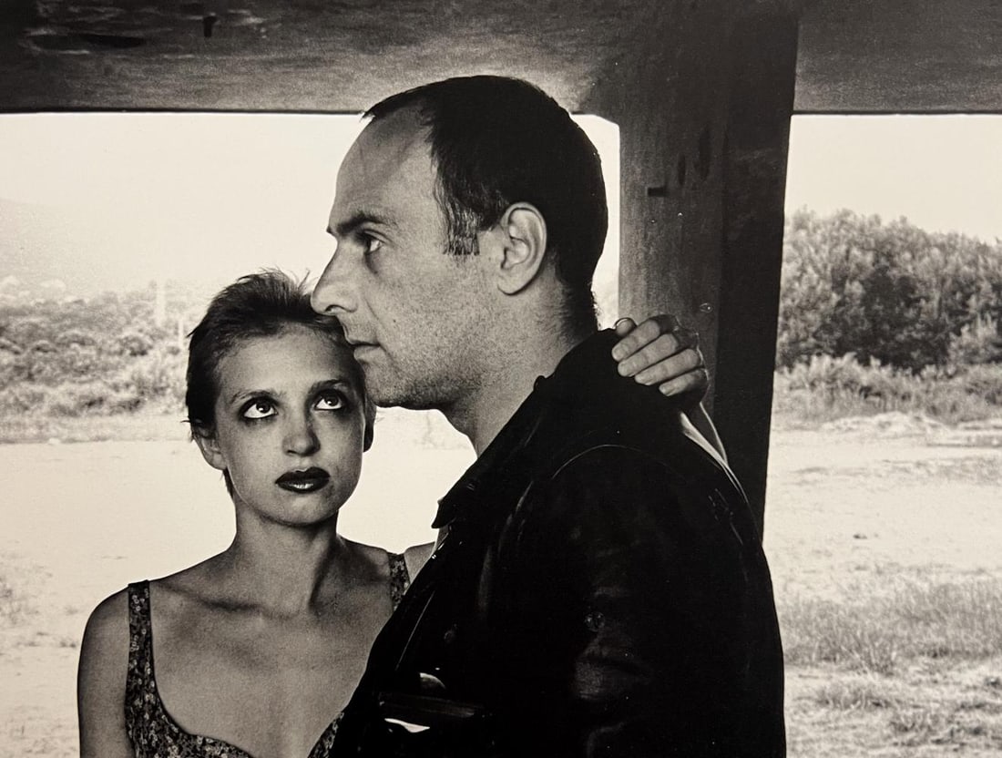Helmut Newton, Thomas Brasch And Katharina Thalbach, Croix Valmer: Photographer: Helmut Newton (Germany, 1920 - 2004) - best known for his erotically charged highly stylized images, Helmut Newton was one of the most influential fashion photographers of all time. Titl
