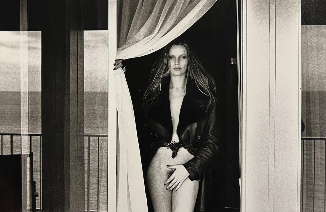 Helmut Newton, Tina And Michael Chow, Beverly Hills, 1984: Photographer: Helmut Newton (Germany, 1920 - 2004) - best known for his erotically charged highly stylized images, Helmut Newton was one of the most influential fashion photographers of all time. Titl