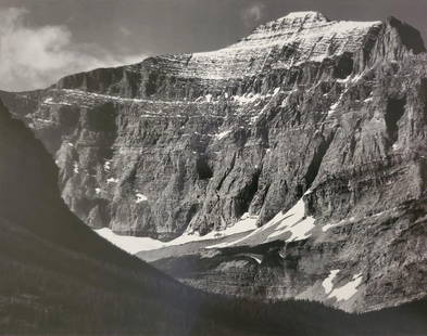 Ansel Adams, From Going to the Sun Mountain, Glacier National Park, Montana, 1942: Photographer: Ansel Adams (American, 1902 - 1984) - Internationally renowned American photographer. One of the most influential artists in photographic history. Title: "From Going to the Sun Mountain,
