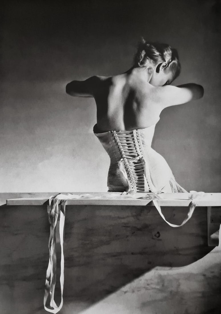 Horst P. Horst, The Mainbocher Corset, Paris, 1939: Photographer: Horst P. Horst, August 14, 1906 – November 18, 1999), was a German-American fashion photographer. Horst is best known for his photographs of women and fashion, but is also recognized f