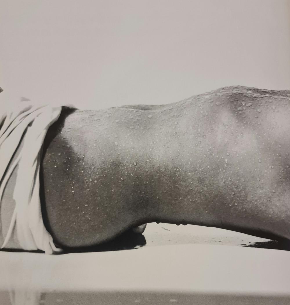 Michel Comte, Torso of film star Sonia Braga, 1991: Photographer: Michel Comte (born 19 February 1954) is a Swiss artist, filmmaker, fashion and portrait photographer. Subject/Title: Frida Kahlo Date Of Negative: 1991 Type Of Print: Sheet Fed Photograv