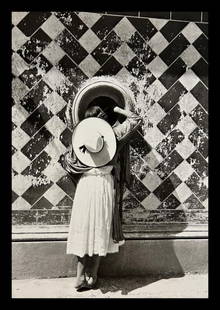Manuel Alvarez, The Daughter Of The Dancers, 1933: Photographer: Manuel Alvarez Bravo - (1902-2002) was a Mexican artistic photographer and one of the most important figures in 20th century Latin American photography. He was born and raised in Mexico