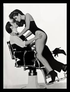 Herb Ritts, K. D, lang & Cindy Crawford, Los Angeles, 1993: Photographer: Herbert "Herb" Ritts (American, 1952 - 2002) - renowned fashion, art and celebrity photographer. Subject: "K. D, lang & Cindy Crawford, Los Angeles" Date Of Negative: 1993 Type Of Print: