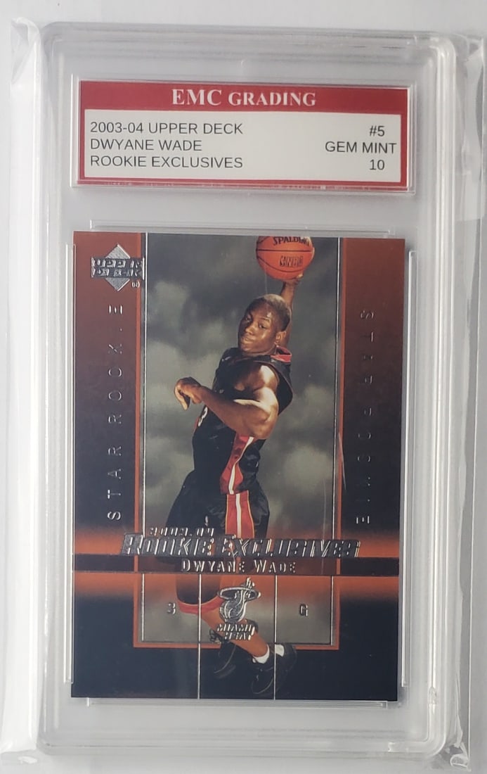 Dwayne Wade 2003 Upper Deck Rookie Card Gem Mint 10 (1 of 1)