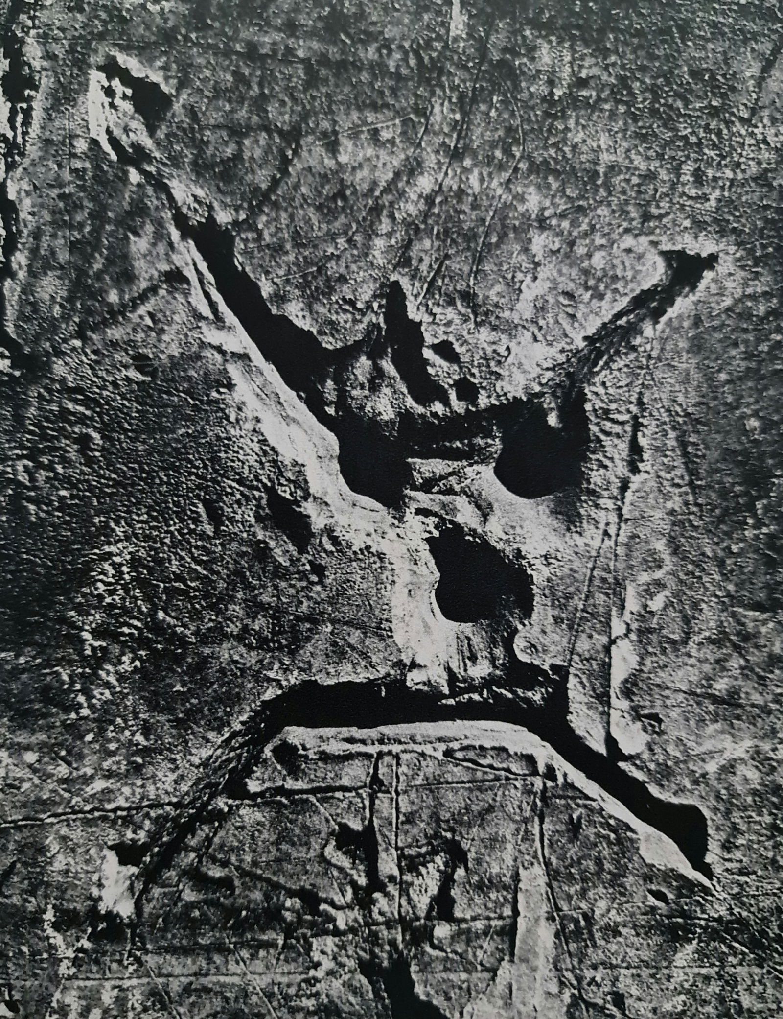 Brassai, Graffiti, n.d.: Photographer: Brassai (pseudonym of Gyula Halász, 1899 – 1984) - historically important Hungarian photographer, sculptor and filmmaker who rose to fame in France. Title: Graffiti Type Of Print: Aut