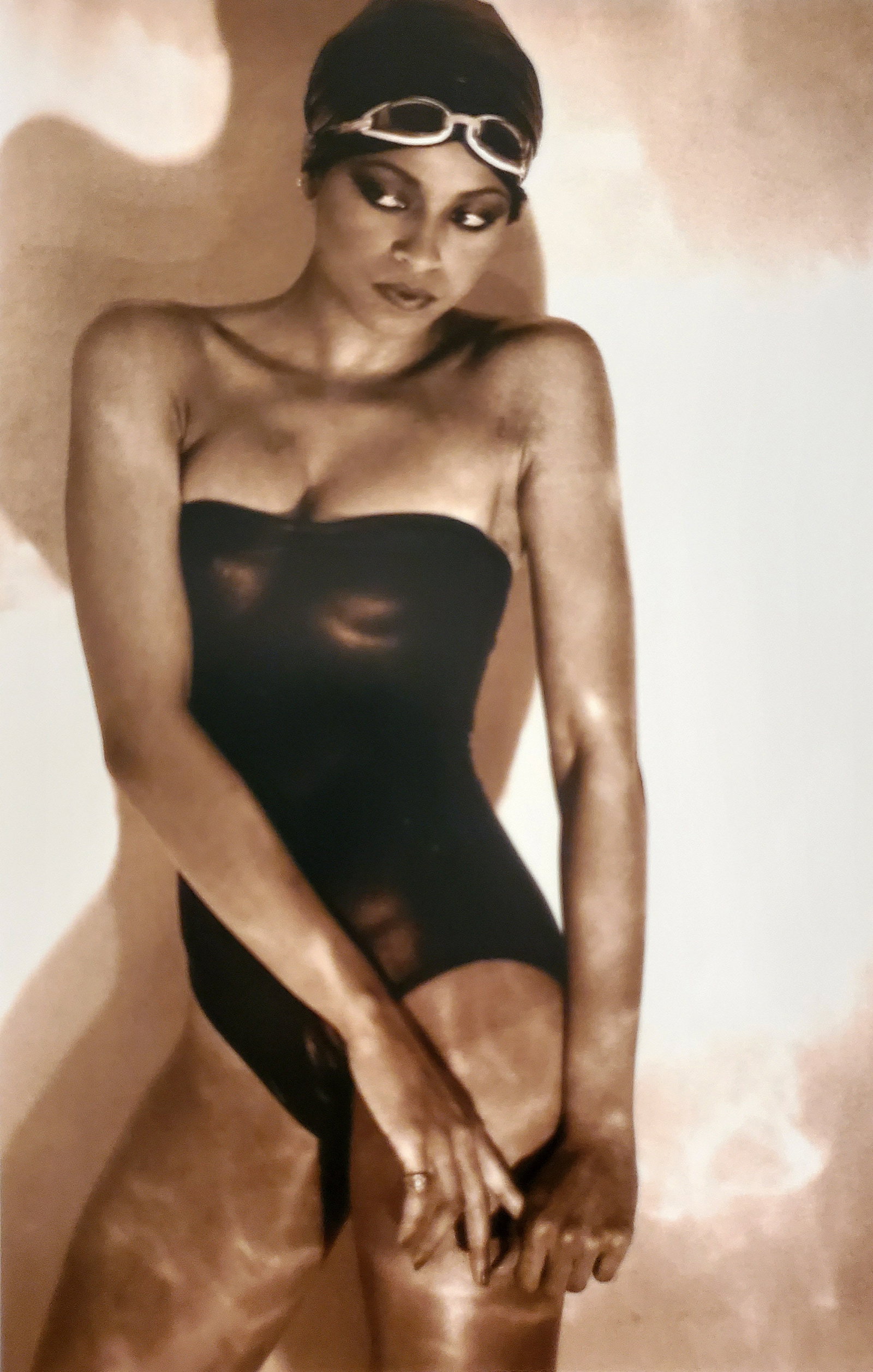 Anthony Barboza, Gay Thomas, 1980's: Photographer: Anthony Barboza is a photographer, historian, artist and writer. With roots originating from Cape Verde, and work that began in commercial art more than forty years ago. Title: "Gay Thom
