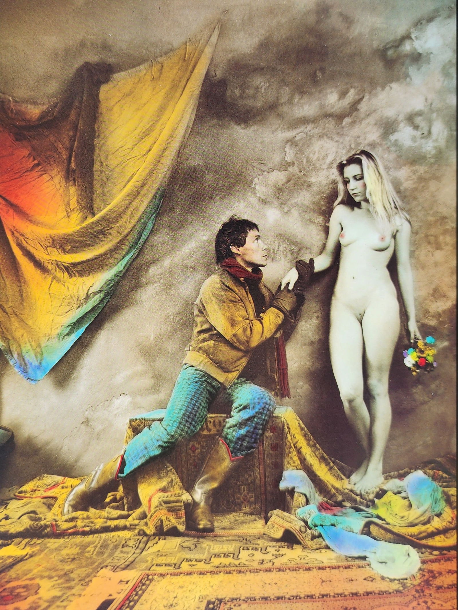 Photographer: Jan Saudek is an art photographer and painter. Saudek's art work represents a unique: Photographer: Jan Saudek is an art photographer and painter. Saudek's art work represents a unique technique combining photography and painting. In his country of origin, Czechoslovakia, Saudek was co