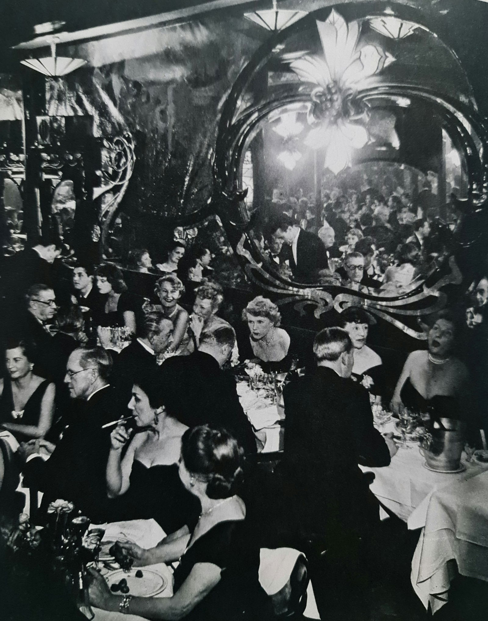 Photographer: Brassai (pseudonym of Gyula Halász, 1899 – 1984) - historically important Hungarian: Photographer: Brassai (pseudonym of Gyula Halász, 1899 – 1984) - historically important Hungarian photographer, sculptor and filmmaker who rose to fame in France. Title: Gala Soiree at Maxim's Type