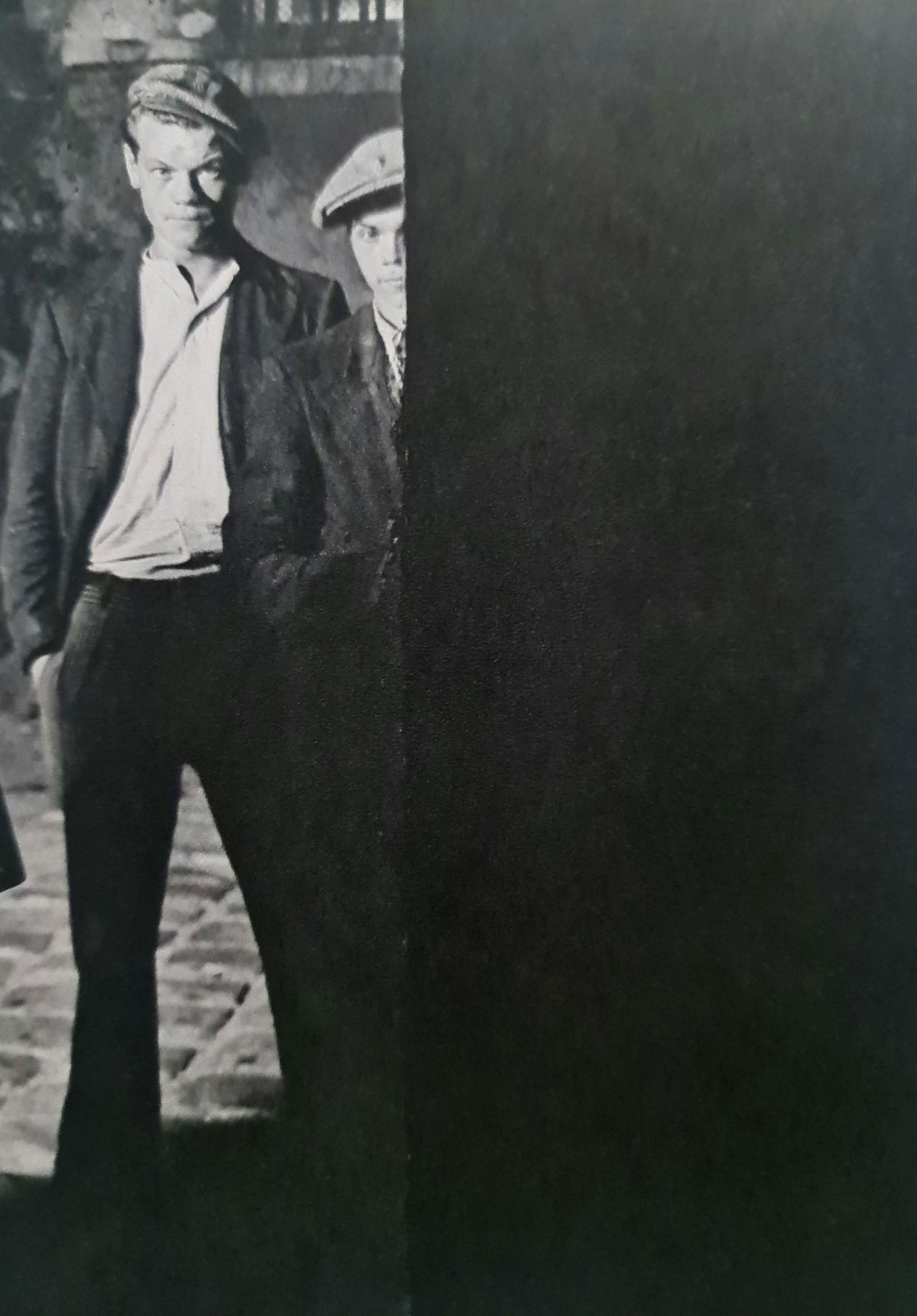 Photographer: Brassai (pseudonym of Gyula Halász, 1899 – 1984) - historically important Hungarian: Photographer: Brassai (pseudonym of Gyula Halász, 1899 – 1984) - historically important Hungarian photographer, sculptor and filmmaker who rose to fame in France. Title: Two Hoodlums Type Of Print: