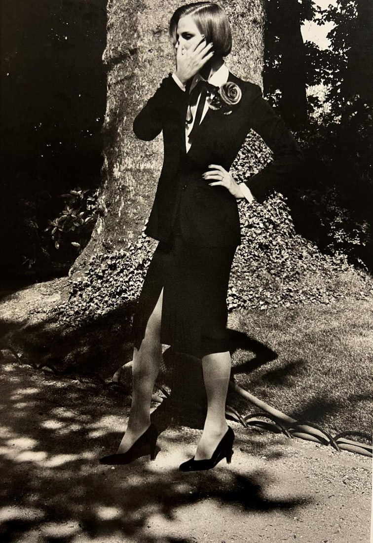 Helmut Newton, French Vogue, Paris, 1976: Photographer: Helmut Newton (Germany, 1920 - 2004) - best known for his erotically charged highly stylized images, Helmut Newton was one of the most influential fashion photographers of all time. Titl