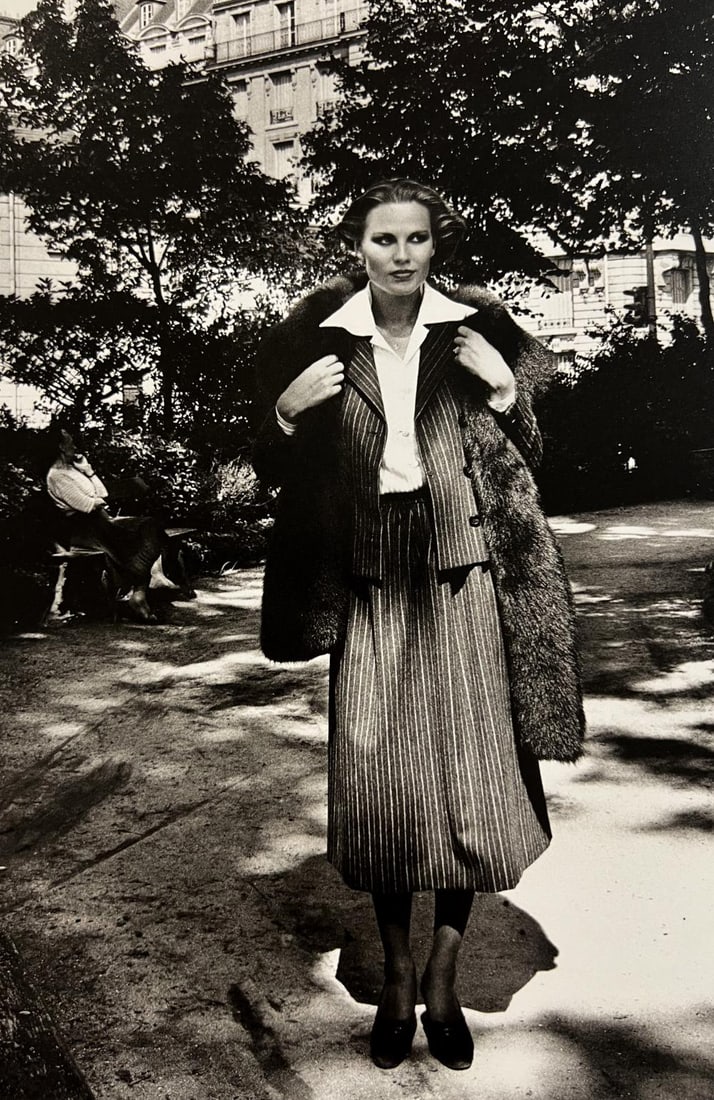 Helmut Newton, French Vogue, Paris, 1976: Photographer: Helmut Newton (Germany, 1920 - 2004) - best known for his erotically charged highly stylized images, Helmut Newton was one of the most influential fashion photographers of all time. Titl