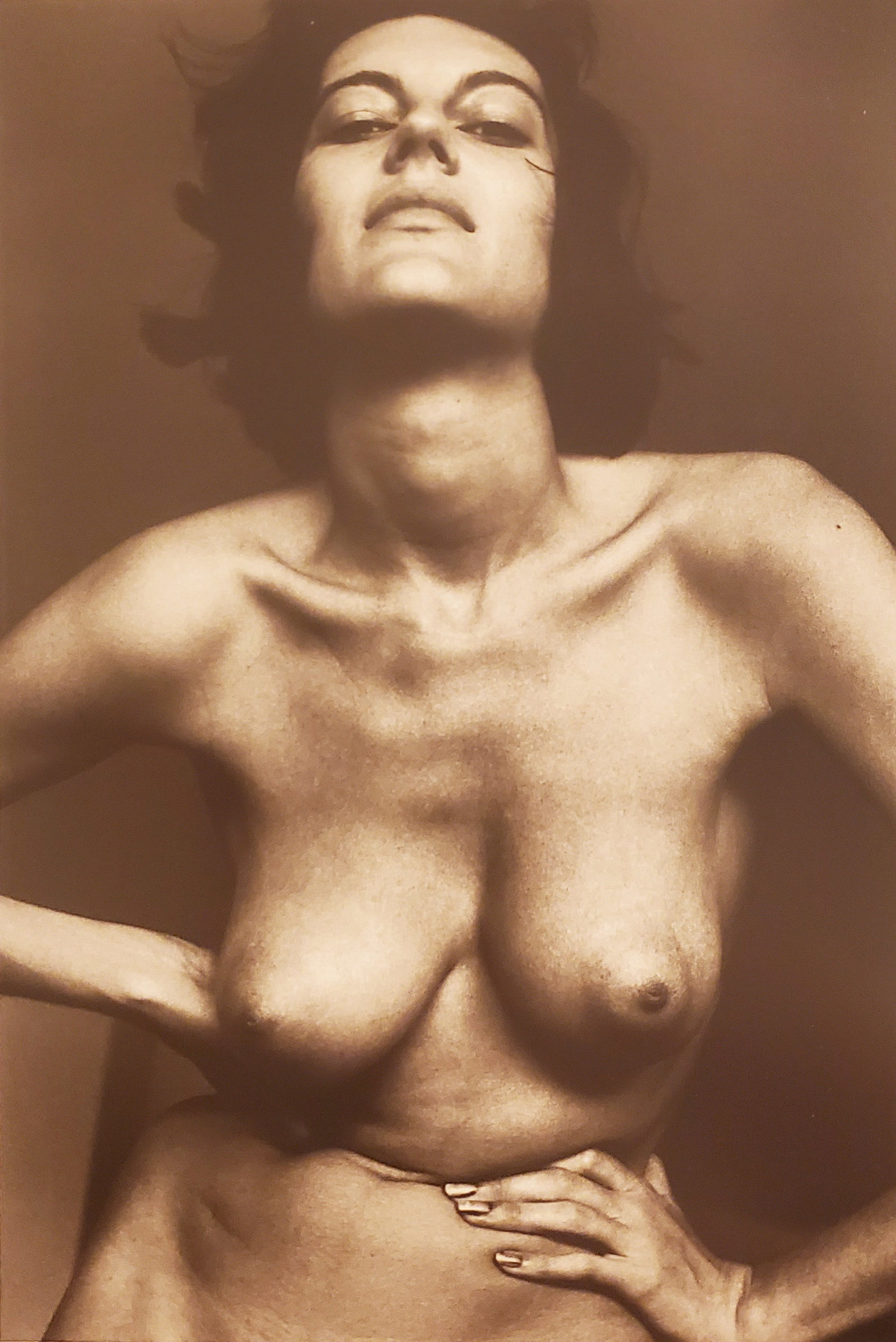 Helmut Newton, Arielle, Monte Carlo, 1982: Photographer: Helmut Newton (Germany, 1920 - 2004) - best known for his erotically charged highly stylized images, Helmut Newton was one of the most influential fashion photographers of all time. Titl