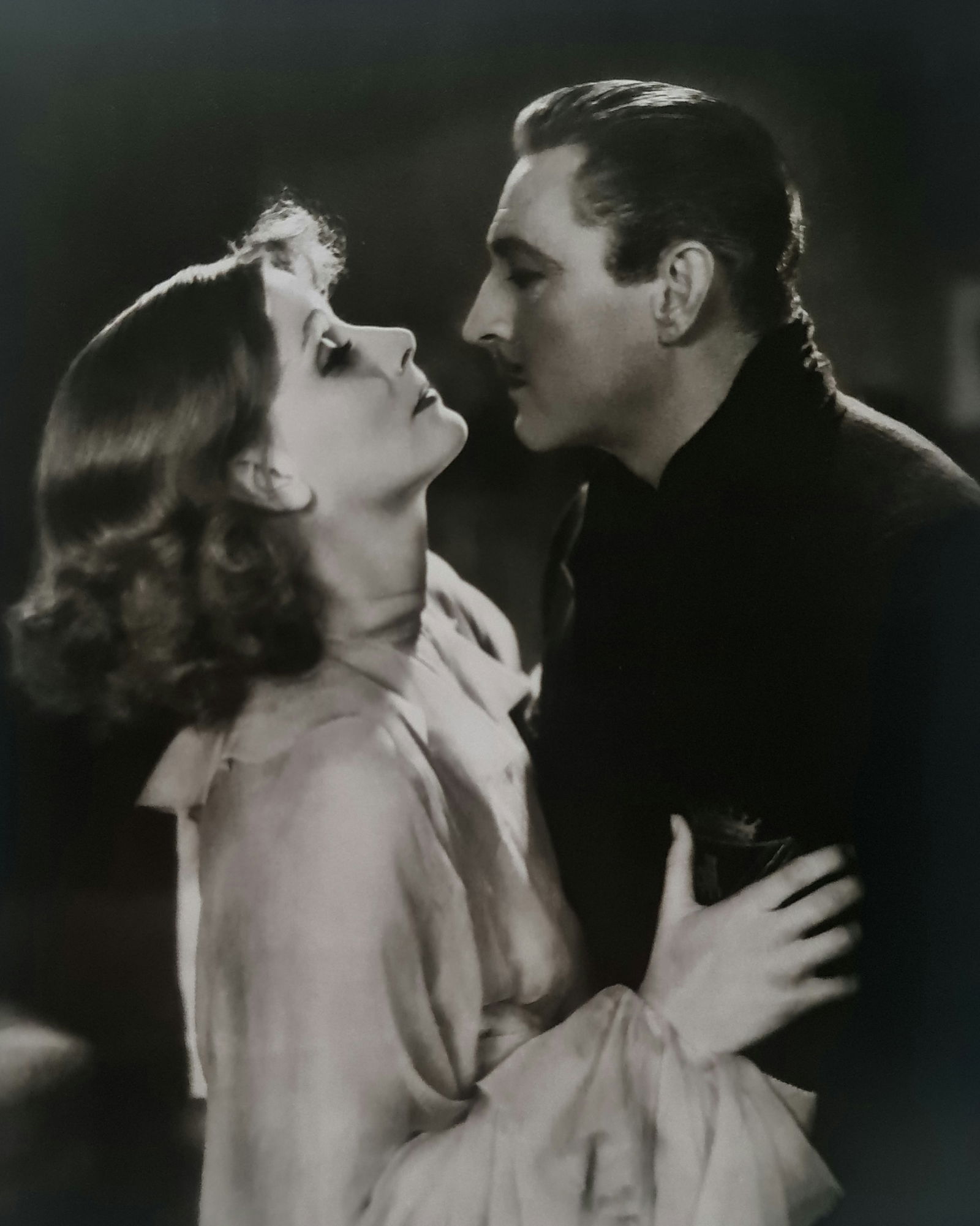 George Hurrell, Greta Garbo and John Barrymore, 1938: Photographer: George Edward Hurrell (June 1, 1904 – May 17, 1992) was a photographer who contributed to the image of glamour presented by Hollywood during the 1930s and 1940s.Title: Greta Garbo and