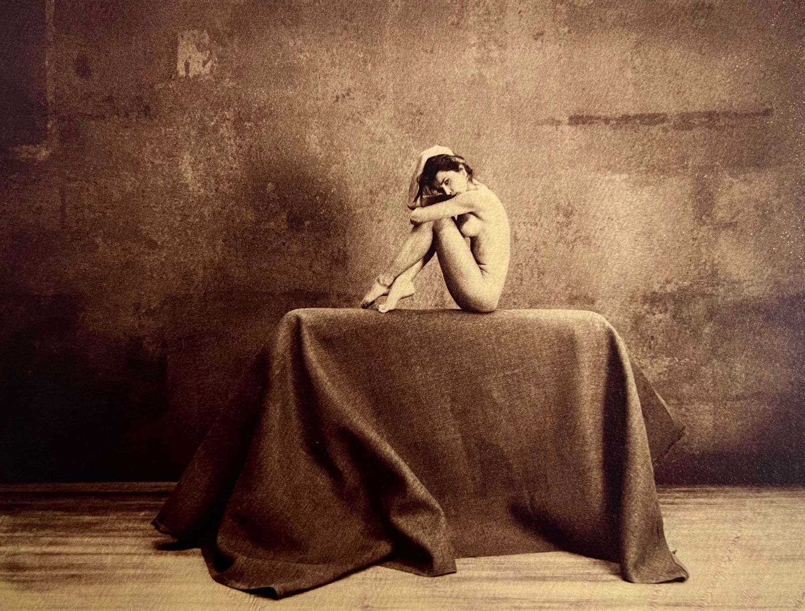 Marc Lagrange, La Calme, 2011: Photographer: Marc Lagrange was a Belgian photographer known for his nude portraits of female figures. Lagrange created dream-like and fantastical narrative pictures populated by beautiful nudes that