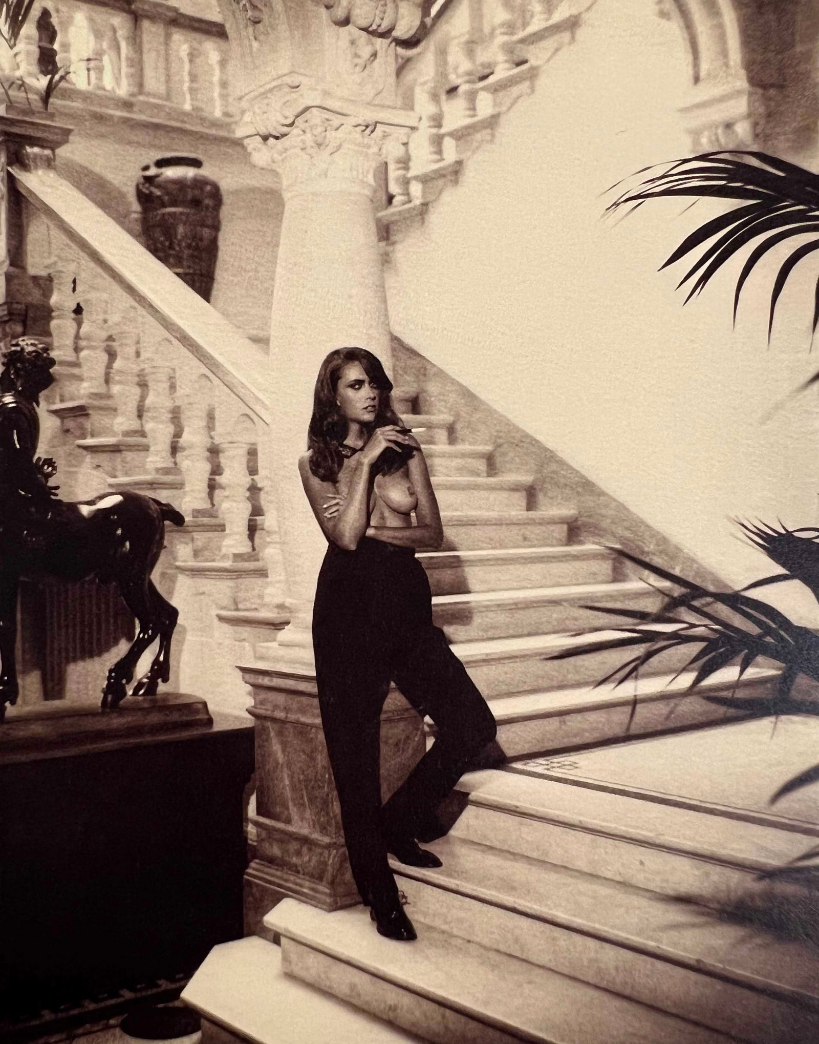 Marc Lagrange, Deux Minutes, 2012: Photographer: Marc Lagrange was a Belgian photographer known for his nude portraits of female figures. Lagrange created dream-like and fantastical narrative pictures populated by beautiful nudes that