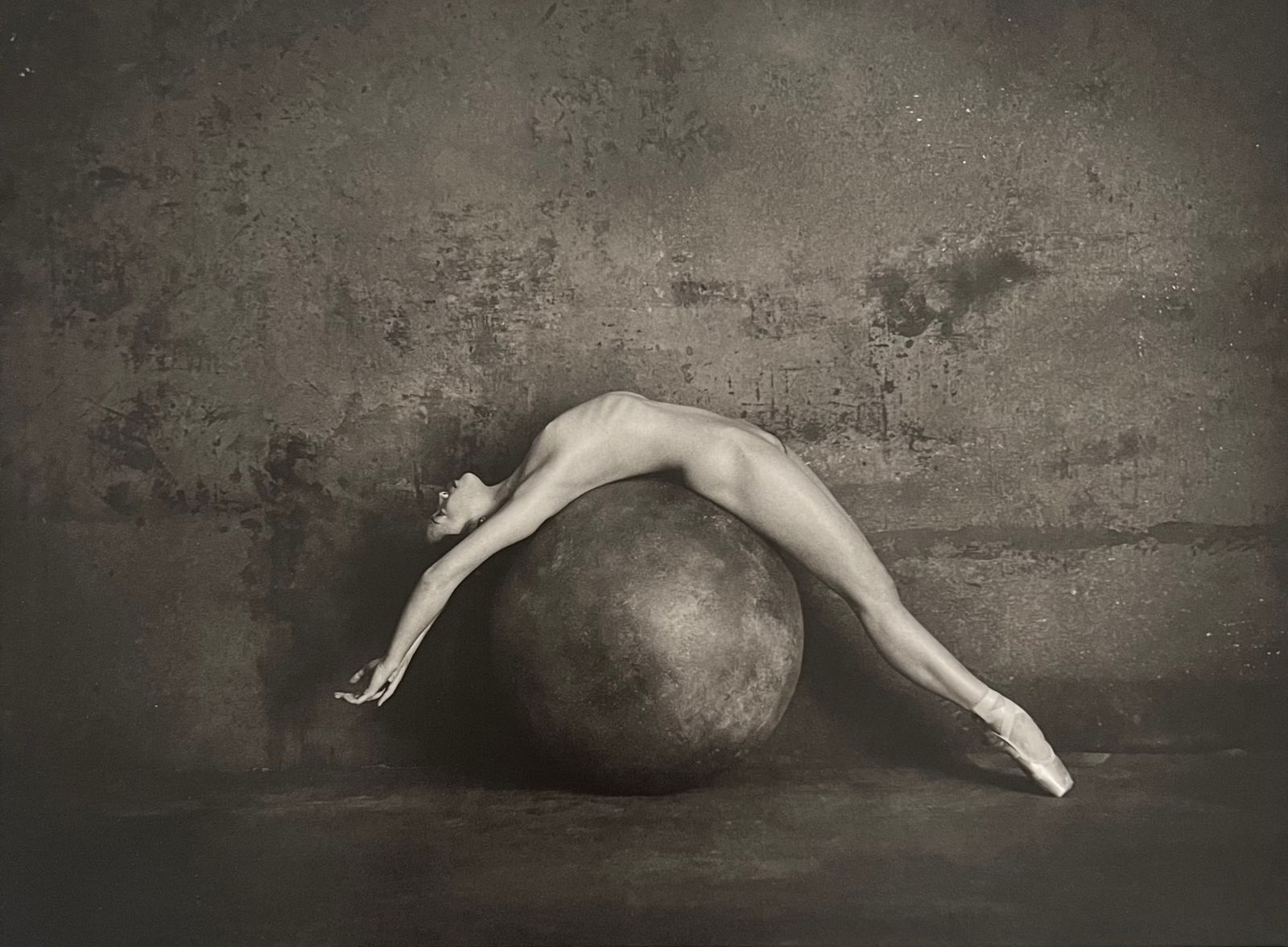 Marc Lagrange, Ball Bearing, 2000's: Photographer: Marc Lagrange was a Belgian photographer known for his nude portraits of female figures. Lagrange created dream-like and fantastical narrative pictures populated by beautiful nudes that