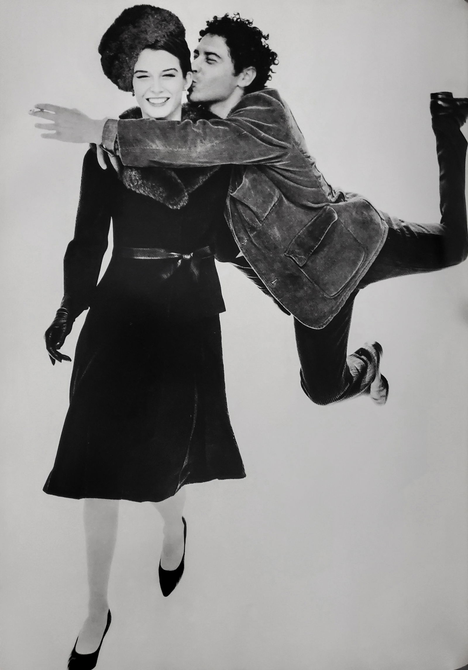 Richard Avedon, Lisa and Alfred Leslie, Suit by Zelinka-Matlick, New York studio, 1960 (1 of 1)