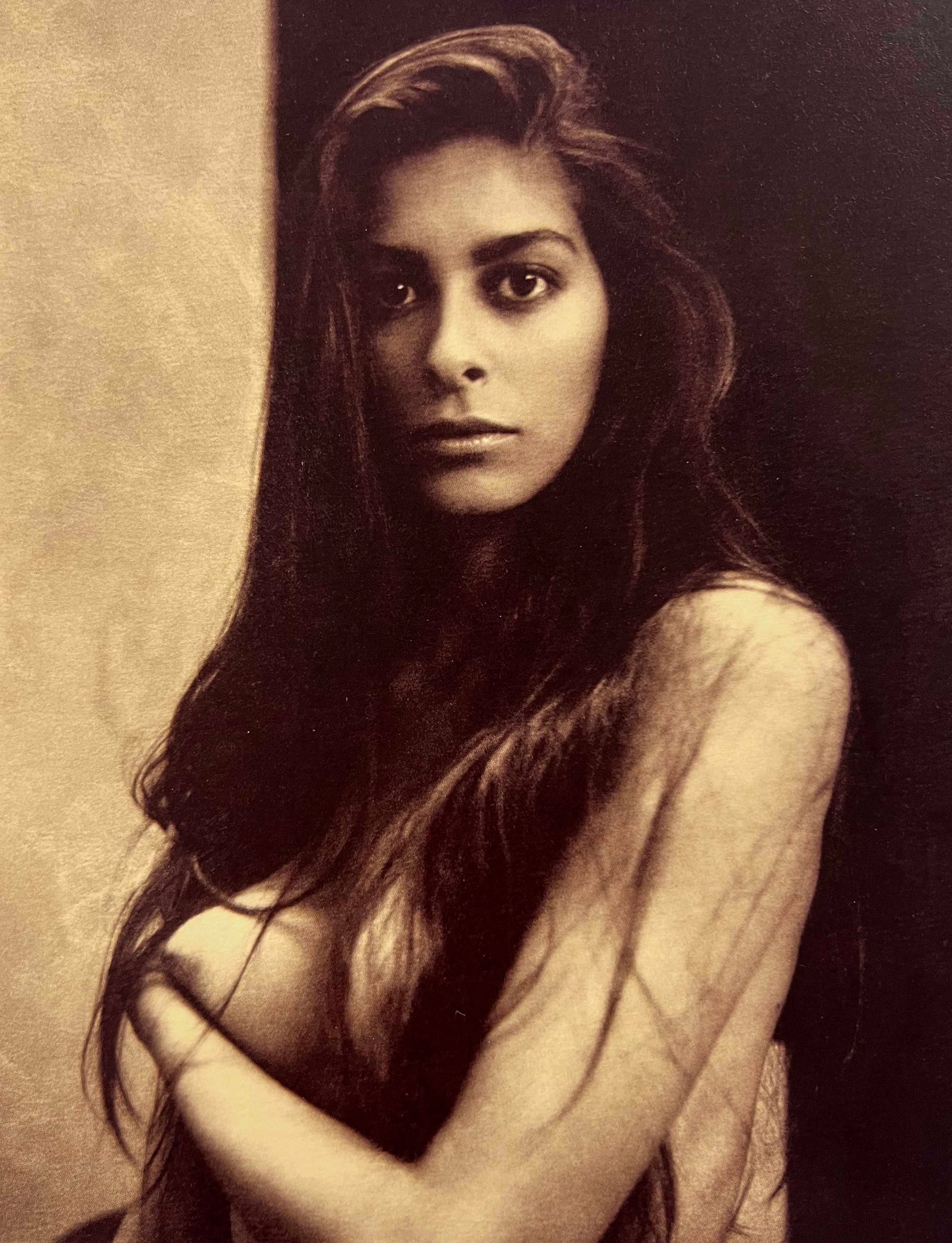 Marc Lagrange, Lara, 2011: Photographer: Marc Lagrange was a Belgian photographer known for his nude portraits of female figures. Lagrange created dream-like and fantastical narrative pictures populated by beautiful nudes that