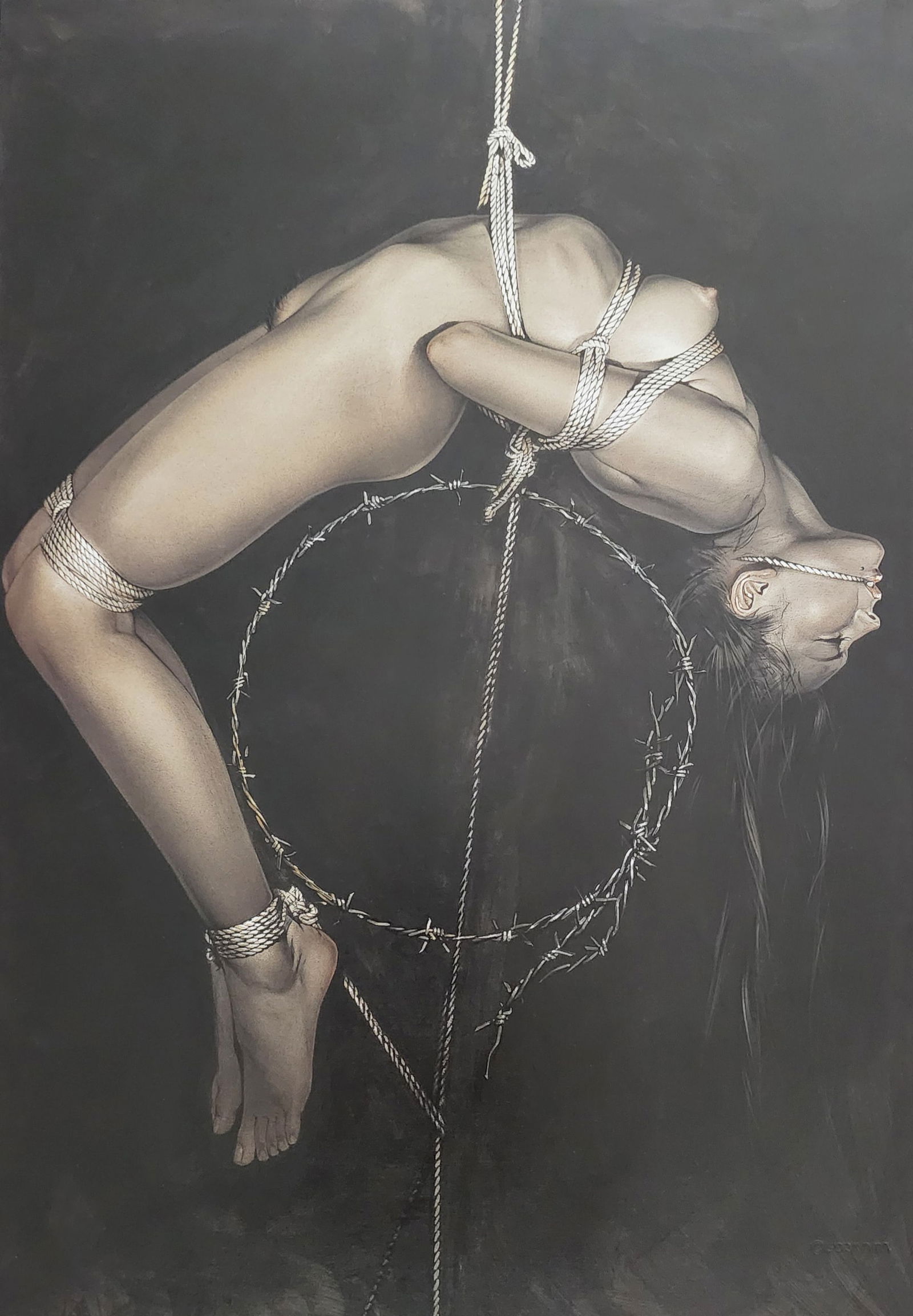 Hajime Sorayama, 'Untitled' (too hot to handle)', Large Offset Lithograph, 1993 (1 of 1)