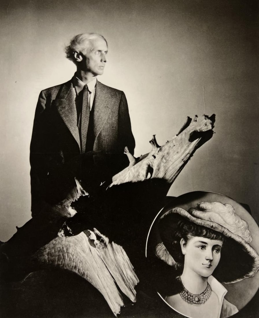 George Platt Lynes, Max Ernst, 1941: Photographer: George Platt Lynes (American 1907 - 1955), Internationally renowned photographic artist, best known for portraiture, fashion, dance & nude studies. Title: Max Ernst Date Of Negative: 194