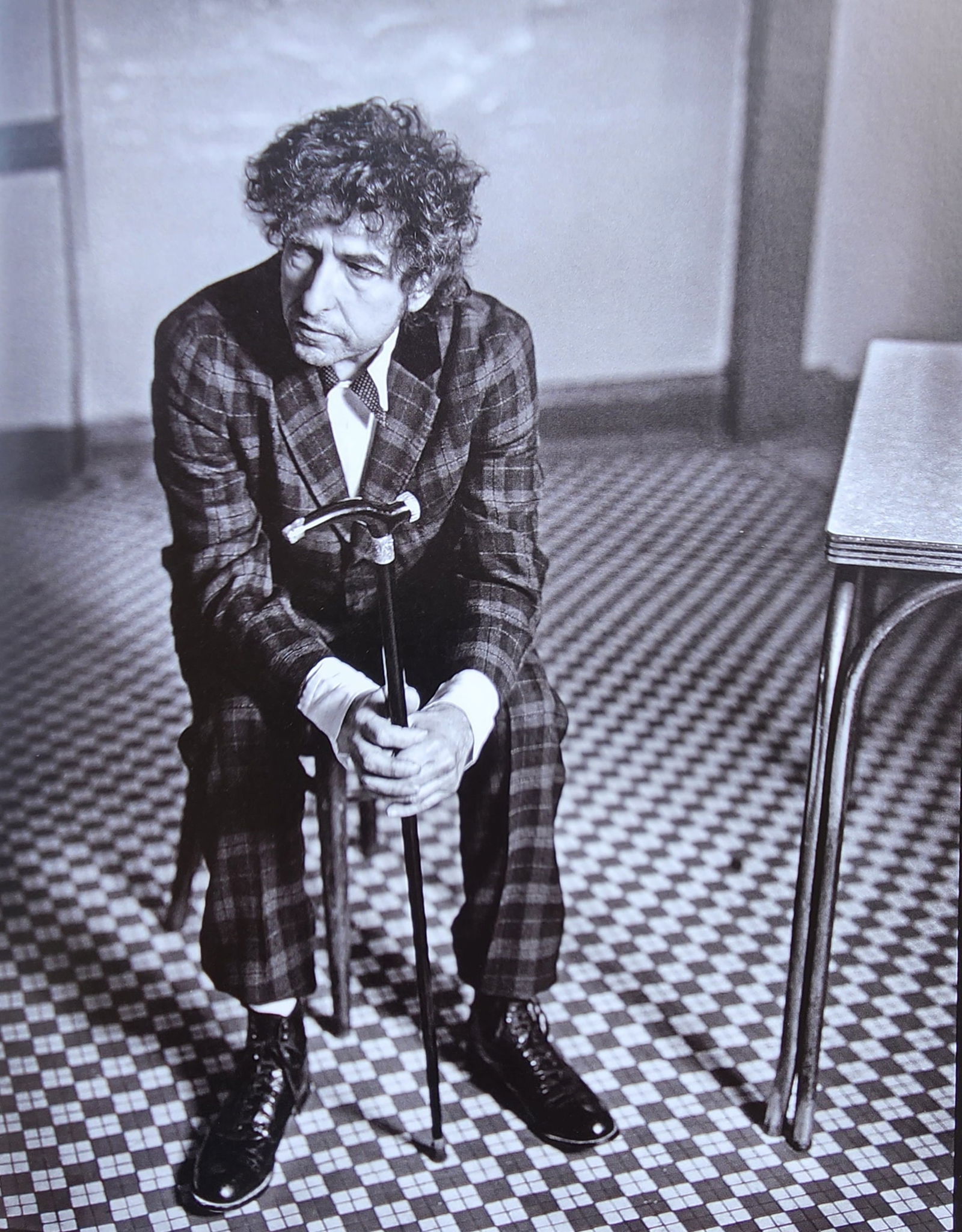Mark Seliger 'Bob Dylan, NYC, 1995': Photographer: Mark Alan Seliger is an American photographer noted for his portraiture. From 1992 to 2002, he was Chief Photographer for Rolling Stone, during which time he shot over 188 covers for the
