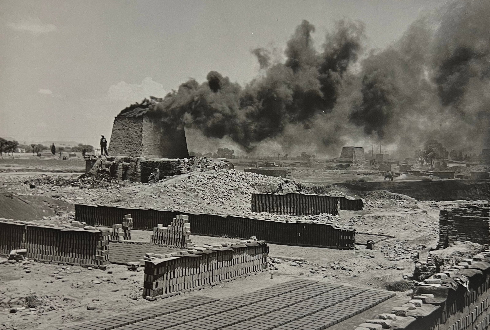 Manuel Alvarez, Kiln, 1957: Photographer: Manuel Alvarez Bravo - (1902-2002) was a Mexican artistic photographer and one of the most important figures in 20th century Latin American photography. He was born and raised in Mexico
