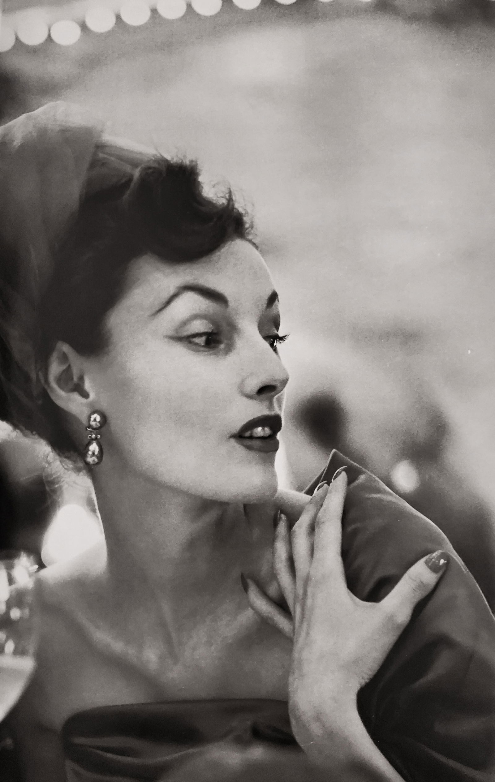 Richard Avedon, Elise Daniels, Turban by Paulette, Pre-Catelan, Paris, 1948: Photographer: Richard Avedon (American, 1923 - 2004) - internationally renowned portrait and fashion photographer, one of the most important and influential photographers during the last half of the t