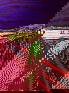 Andy Warhol, The Scream (Green) Sunday B. Morning: ANDY WARHOL (1928-1987) Clearly the most important and influential artist of the past quarter century, Andy Warhol, the master of Pop Art, maintained a level of creativity which is legendary. Warhol a