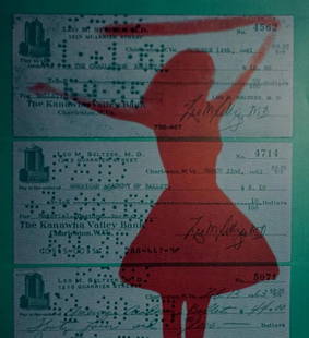 Joanne Seltzer, Dance Lesson #6, Signed Limited Edition Lithograph: Artist: Joanne Seltzer Title: Dance Lesson Number 6 Medium: Lithograph Signed: Hand Signed Edition: Edition of 300 Measurements: 22 x 29 Condition: Excellent Joanne Seltzer was born in Philadelphia, P
