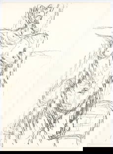 Alberto Giacometti, 'Nu' original lithograph, 1961: Artist: Alberto GiacomettiTitle: 'Nu'Year: 1961Medium: Original Lithograph on vélin paperDimensions: 15in. by 11in.Edition: From the rare limited editionReference : Lust, 148-161Published by Maeght e