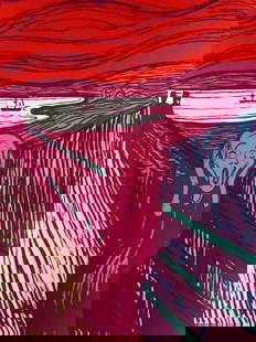 Andy Warhol, The Scream (Pink) Sunday B. Morning: ANDY WARHOL (1928-1987) Clearly the most important and influential artist of the past quarter century, Andy Warhol, the master of Pop Art, maintained a level of creativity which is legendary. Warhol a