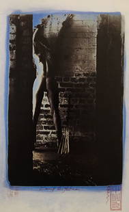 China Hamilton, Woman, 2000: Artist/Photographer: China Hamilton Title/Subject: China Hamilton, Woman, 2000 Condition: Extra Fine - Excellent Type Of Print: Authentic Sheet Fed Photogravure/Heliogravure Paper: Medium weight, sati