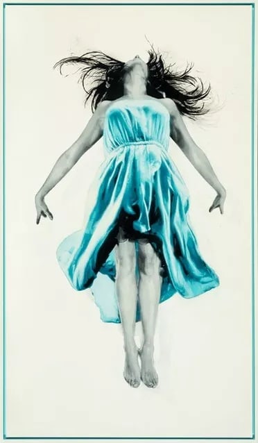 Snik, 'Fix The Sky' (Blue XL), Signed Limited Edition Canvas Painting: Artist: SNIK Title: Fix The Sky (Blue) Medium: Acrylic And Spray Paint On Canvas Date: 2023 Edition: 1/1 Size: 84.5 x 47.25 inches Additional Details: Signed, dated, and numbered in ink on the reverse