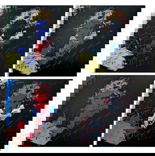 Andy Warhol, Beethoven, 4 Piece Portfolio, Sunday B Morning Le Serigraph: 4 Piece Portfolio Original Limited Edition Silkscreen on 100% Acid Free Archival Museum Board 2020 Edition Size: 3000 Paper Size: 38.5 x 38.5 Unsigned, each Published by Sunday B. Morning Excellent Co